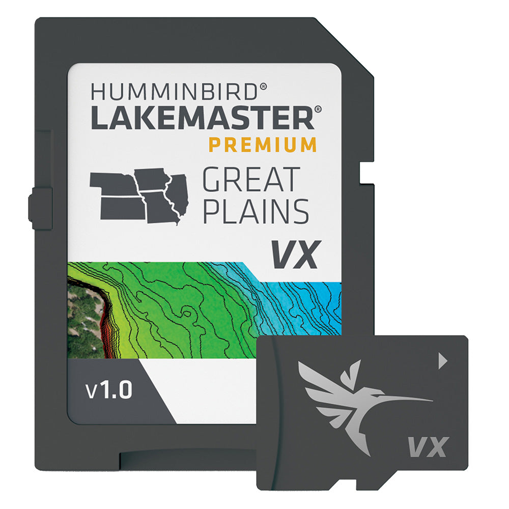 Humminbird LakeMaster VX Premium - Great Plains - Professional Marine & Fishing Gear
