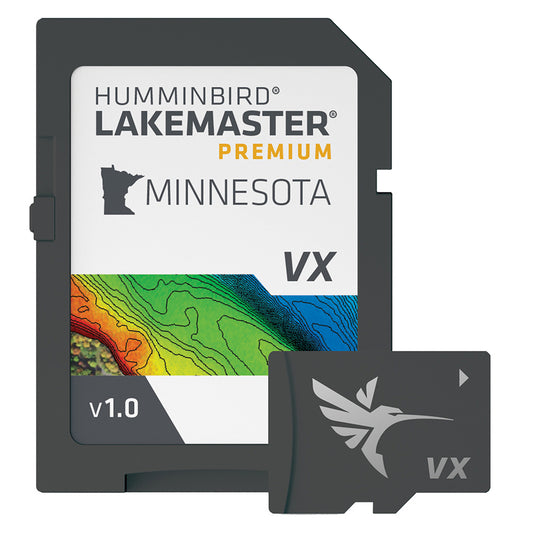 Humminbird LakeMaster VX Premium - Minnesota - Professional Marine & Fishing Gear