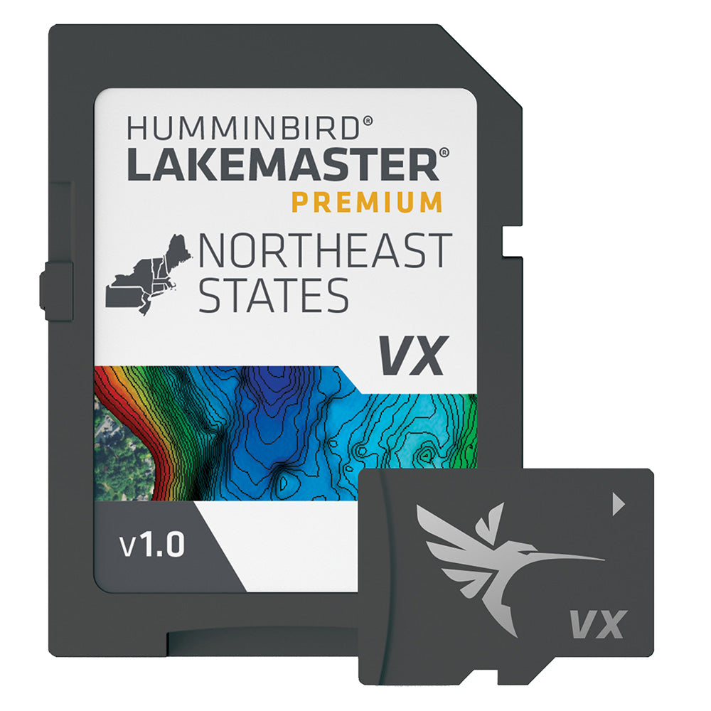Humminbird LakeMaster VX Premium - Northeast - Professional Marine & Fishing Gear