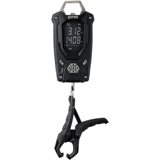 Rapala 50lb High Contrast Digital Scale - Professional Marine & Fishing Gear