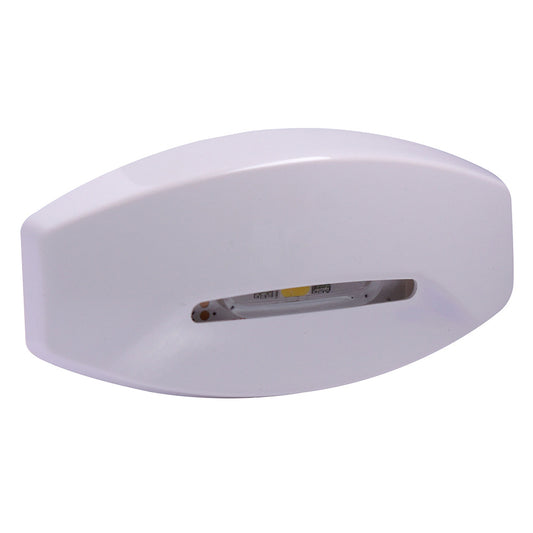 Lumitec Fiji Courtesy Light - White Housing - Indirect RGBW Lights - 4-Pack - Professional Marine & Fishing Gear