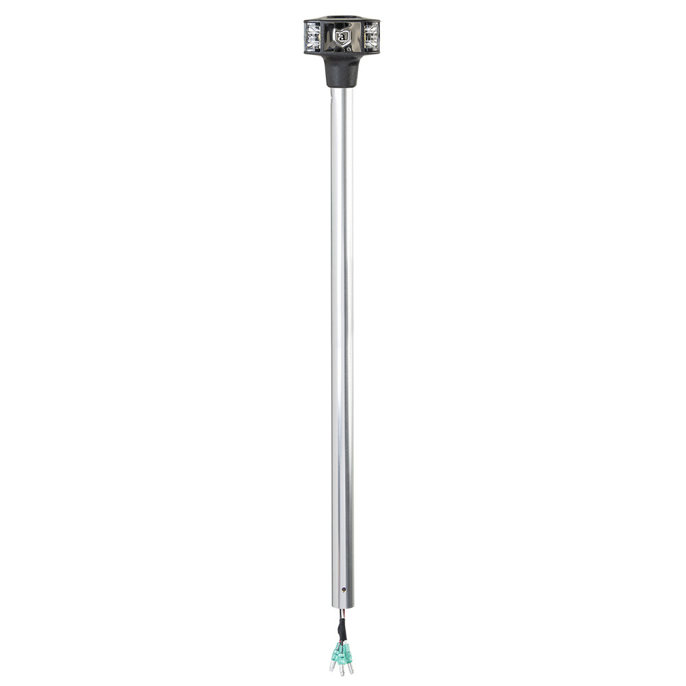 Attwood LightArmor Masthead 36" Anchor Light f/Use With Powerbase - Professional Marine & Fishing Gear