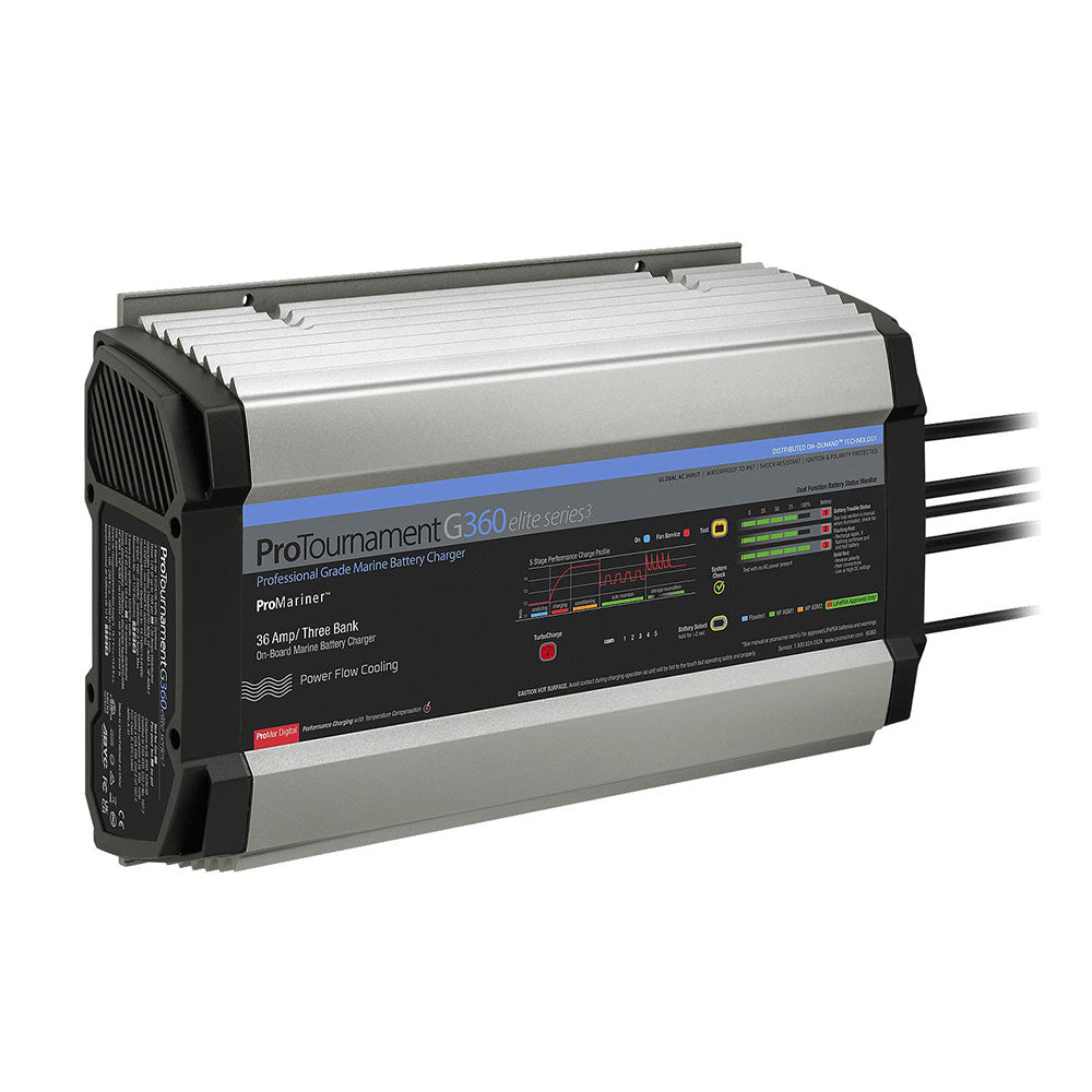 ProMariner ProTournamentelite 360 Battery Charger - 3 Bank - Global/CZone - Professional Marine & Fishing Gear