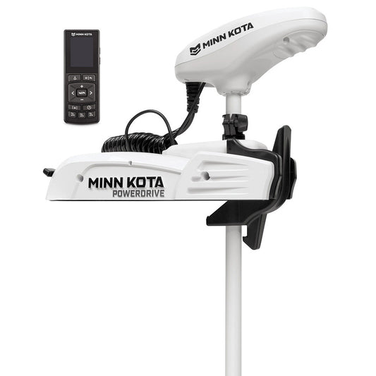 Minn Kota Riptide PowerDrive 55 Trolling Motor w/Wireless Remote - 12V - 55LB - 54" - Professional Marine & Fishing Gear