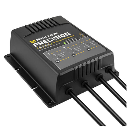 Minn Kota On-Board Precision Charger MK-345 PCL 3 Bank x 15 AMP LI Optimized Charger - Professional Marine & Fishing Gear